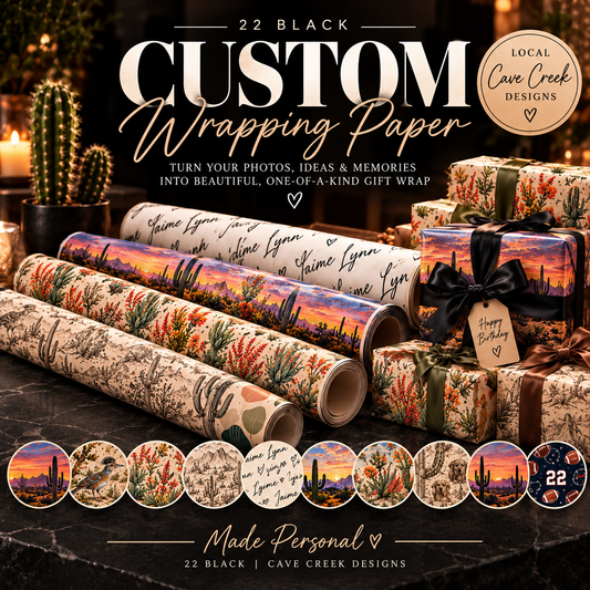 Personalized Wrapping Paper | Preorder