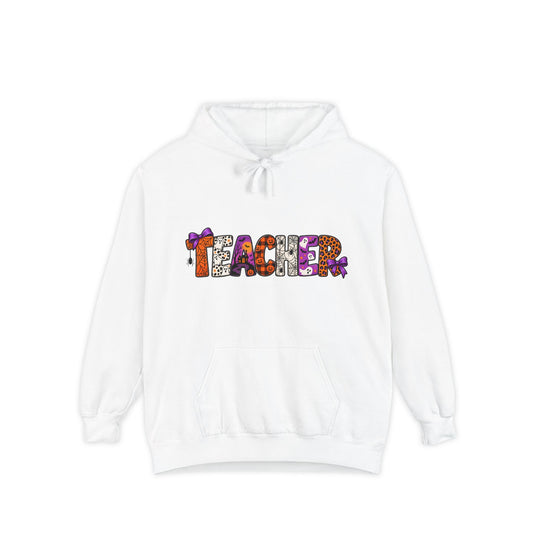 Teacher Floral Hoodie