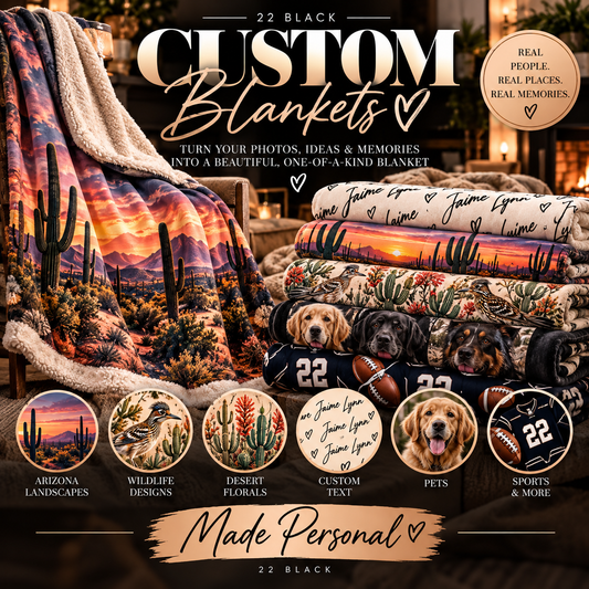 Personalized Blankets | Preorder